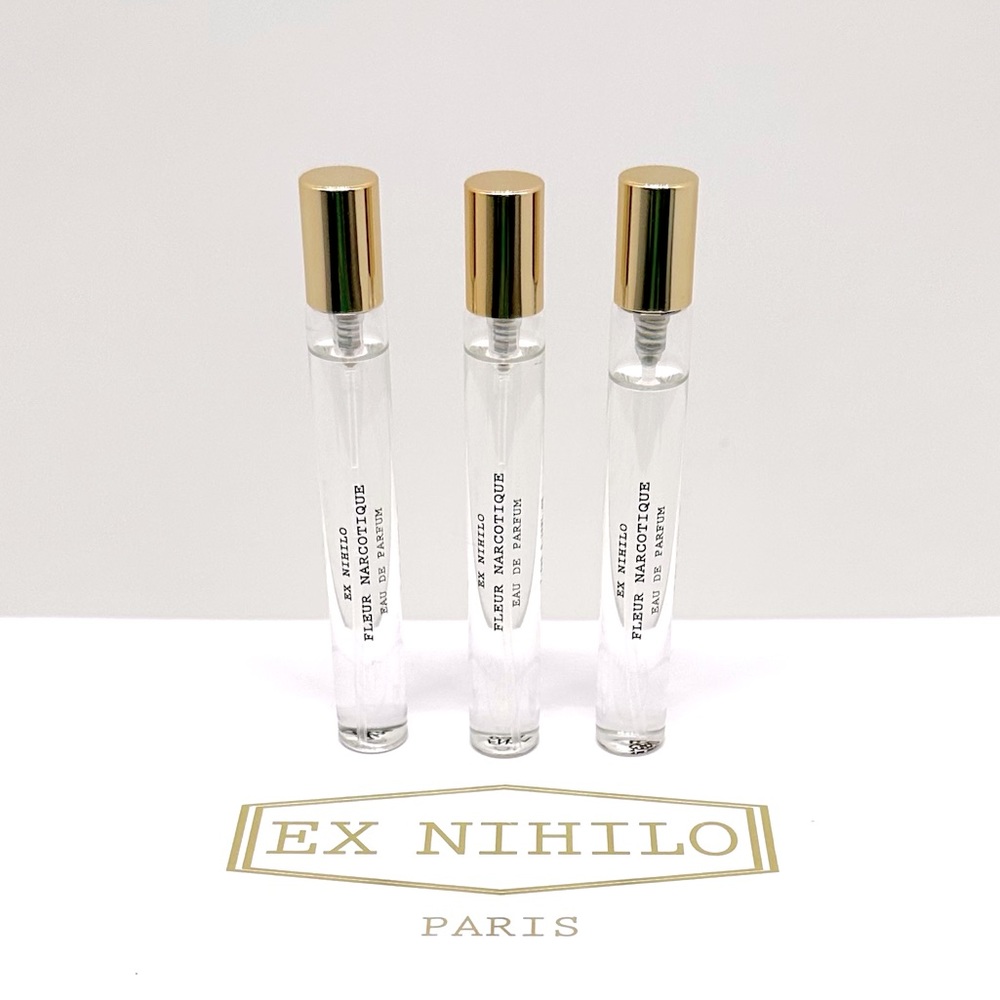 EX NIHILO Fleur Narcotique EDP • Set of 3 Travel Sprays • Great Gift Idea!
